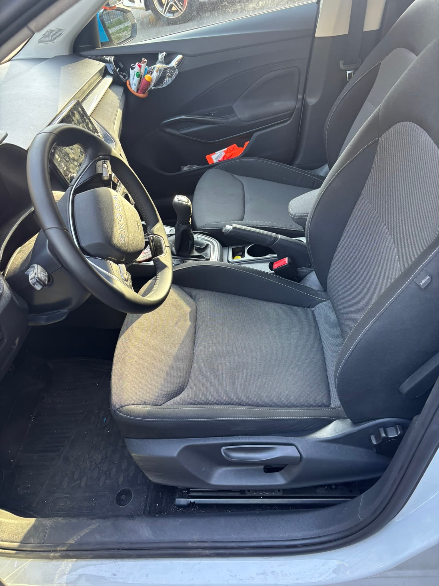Škoda Fabia — Deep Clean Před 1