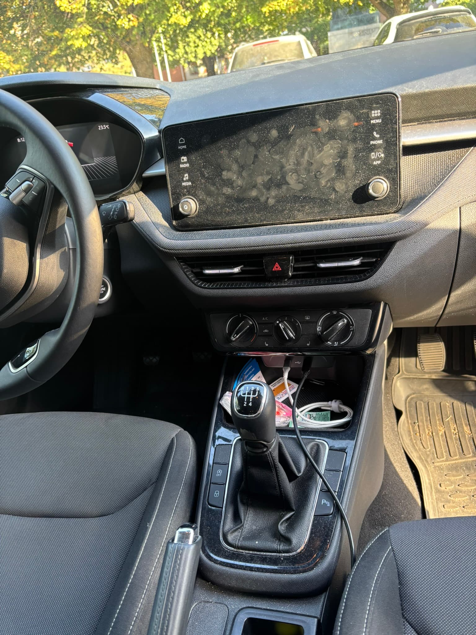Škoda Fabia — Deep Clean Před 13